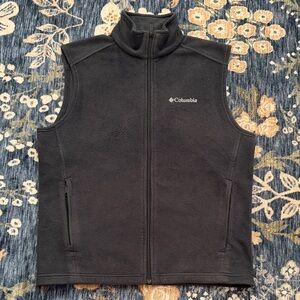 Columbia Sportswear Men's Gray  Fleece Vest